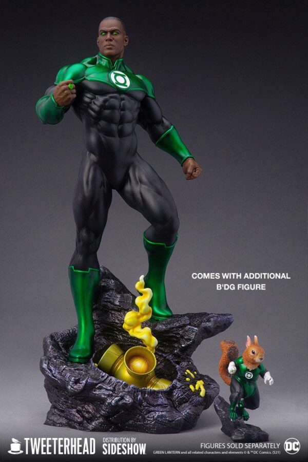 Descubre el apasionante mundo de Estatua John Stewart Green Lantern.