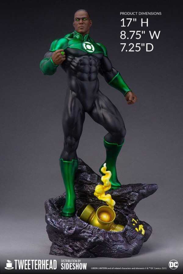 Descubre el apasionante mundo de Estatua John Stewart Green Lantern.