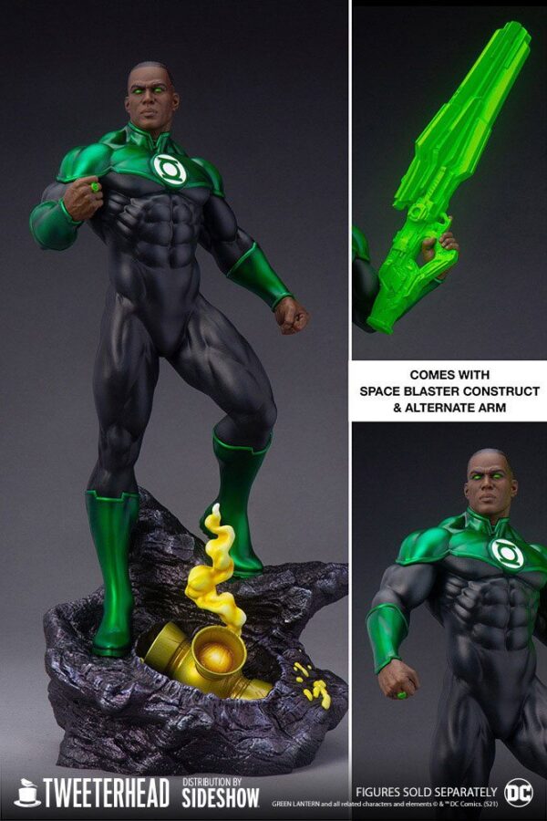 Descubre el apasionante mundo de Estatua John Stewart Green Lantern.