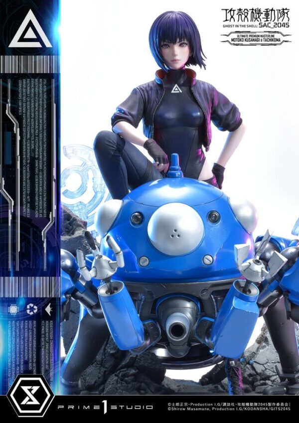 Descubre el apasionante mundo de Estatua Kusanagi and Tachikoma.