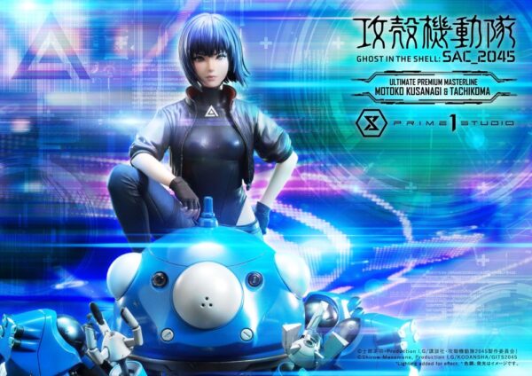 Descubre el apasionante mundo de Estatua Kusanagi and Tachikoma.