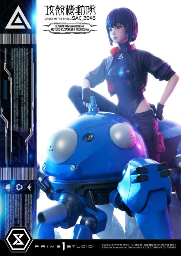 Descubre el apasionante mundo de Estatua Kusanagi and Tachikoma.