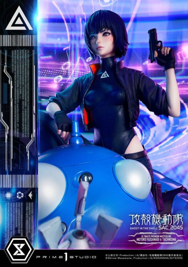 Descubre el apasionante mundo de Estatua Kusanagi and Tachikoma.