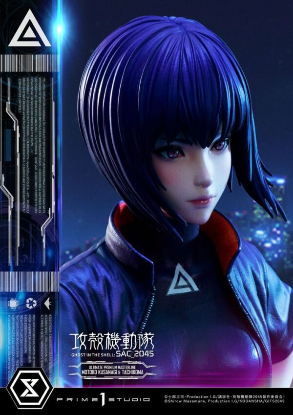 Descubre el apasionante mundo de Estatua Kusanagi and Tachikoma.