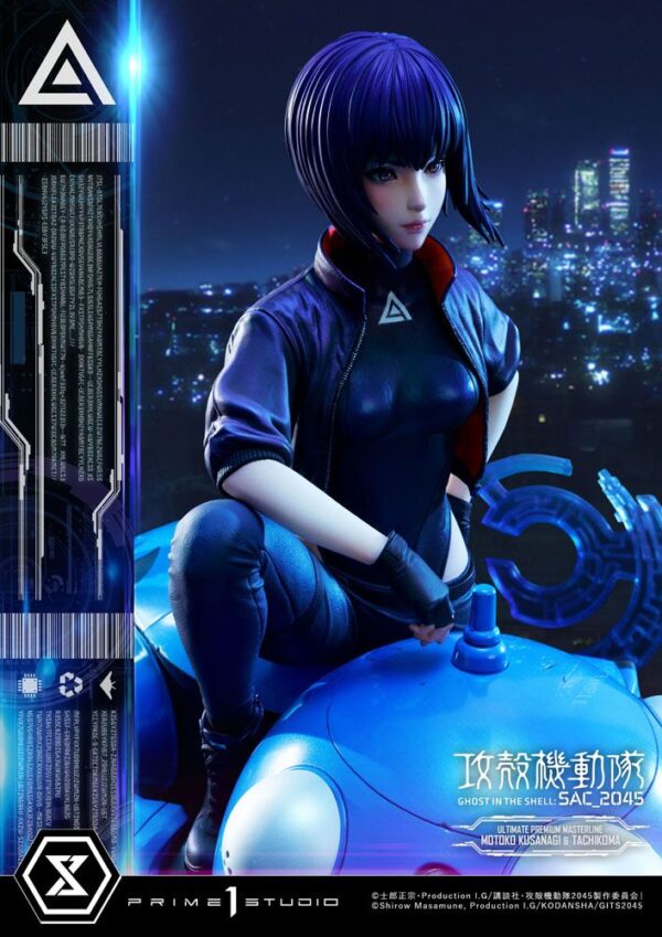 Descubre el apasionante mundo de Estatua Kusanagi and Tachikoma.