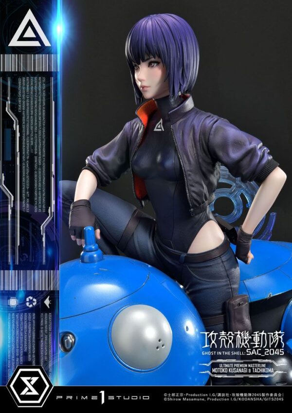 Descubre el apasionante mundo de Estatua Kusanagi and Tachikoma.