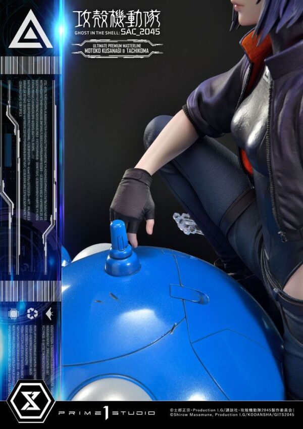 Descubre el apasionante mundo de Estatua Kusanagi and Tachikoma.