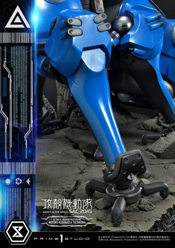 Descubre el apasionante mundo de Estatua Kusanagi and Tachikoma.