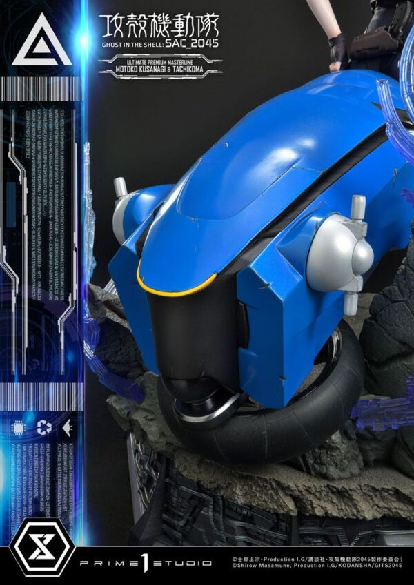 Descubre el apasionante mundo de Estatua Kusanagi and Tachikoma.