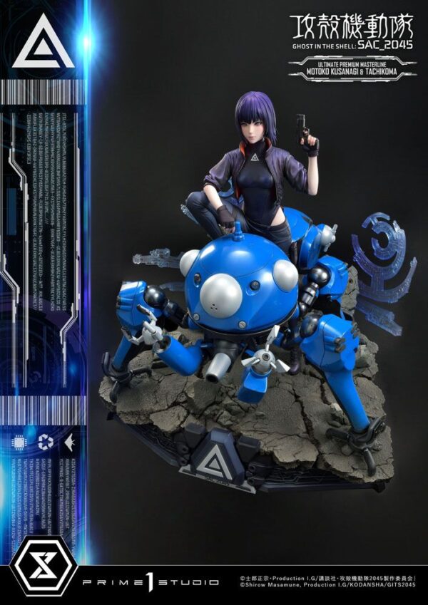 Descubre el apasionante mundo de Estatua Kusanagi and Tachikoma.