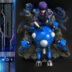 Descubre el apasionante mundo de Estatua Kusanagi and Tachikoma.