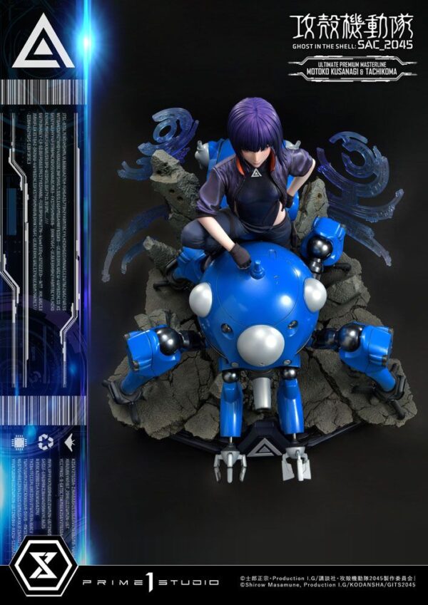Descubre el apasionante mundo de Estatua Kusanagi and Tachikoma.