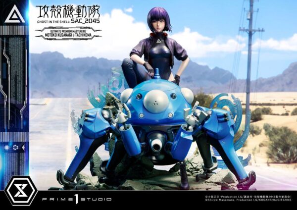 Descubre el apasionante mundo de Estatua Kusanagi and Tachikoma.
