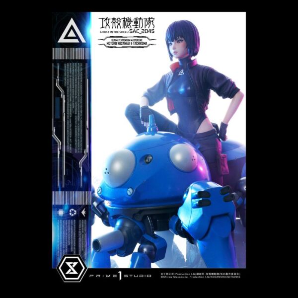 Descubre el apasionante mundo de Estatua Kusanagi and Tachikoma Bonus Version.