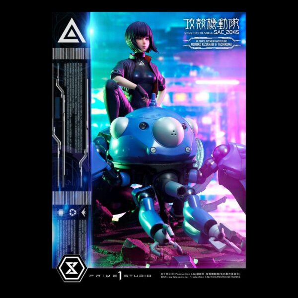 Descubre el apasionante mundo de Estatua Kusanagi and Tachikoma Bonus Version.