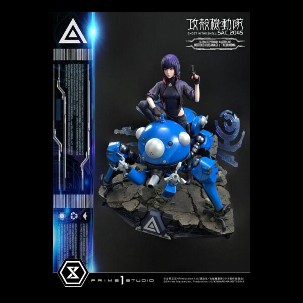 Descubre el apasionante mundo de Estatua Kusanagi and Tachikoma Bonus Version.