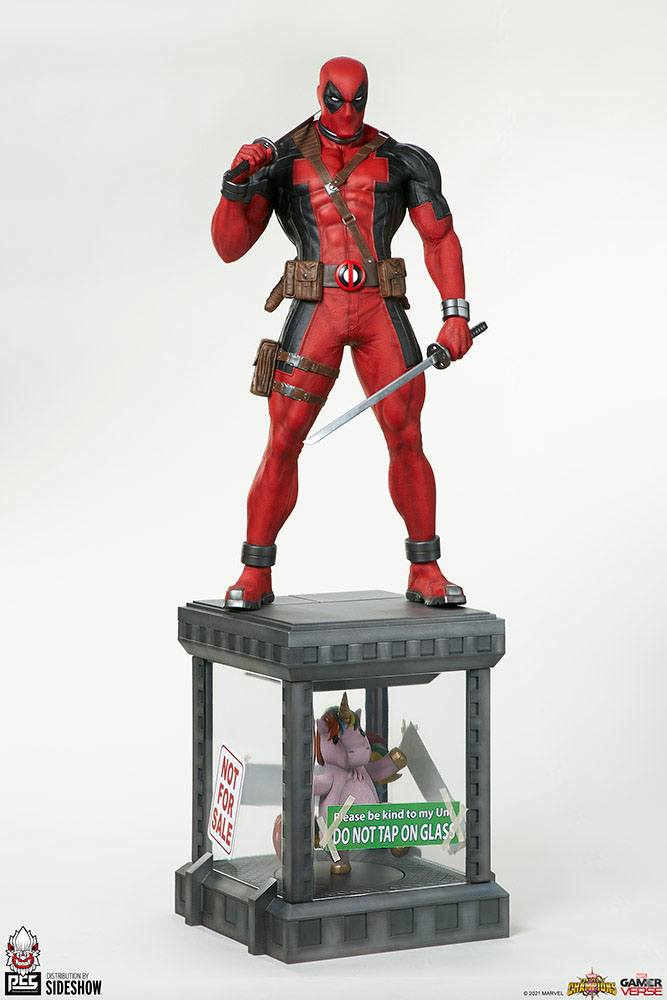 Descubre el apasionante mundo de Estatua Marvel Contest Deadpool.