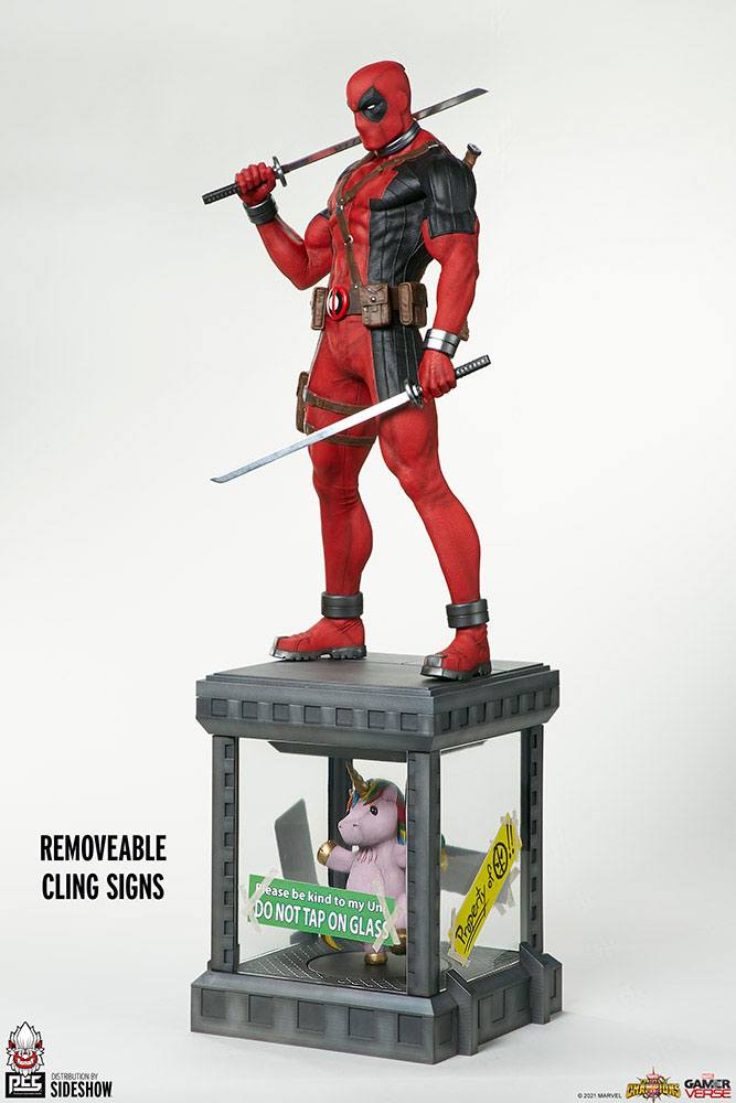 Descubre el apasionante mundo de Estatua Marvel Contest Deadpool.