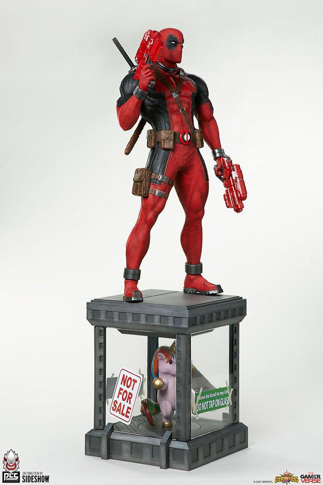 Descubre el apasionante mundo de Estatua Marvel Contest Deadpool.