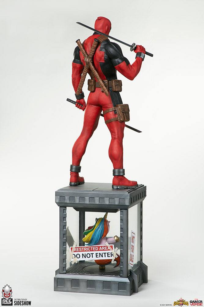 Descubre el apasionante mundo de Estatua Marvel Contest Deadpool.