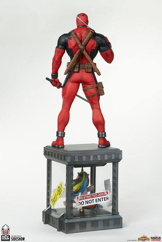 Descubre el apasionante mundo de Estatua Marvel Contest Deadpool.