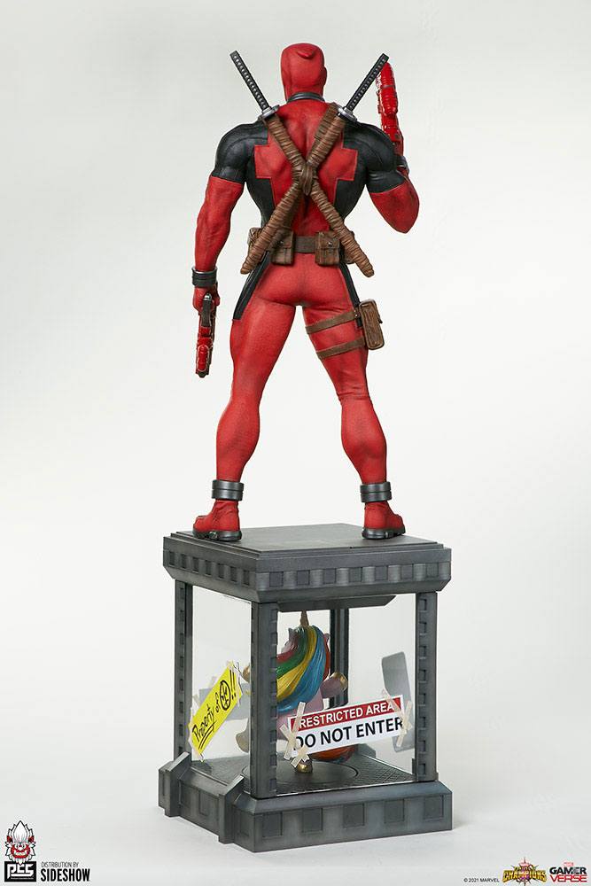 Descubre el apasionante mundo de Estatua Marvel Contest Deadpool.