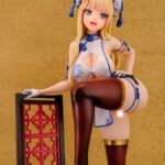 Descubre el apasionante mundo de Estatua Oriental Girl Illustration.