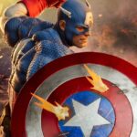 Descubre el apasionante mundo de Estatua Premium Format Captain America.