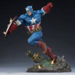 Descubre el apasionante mundo de Estatua Premium Format Captain America.