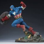 Descubre el apasionante mundo de Estatua Premium Format Captain America.