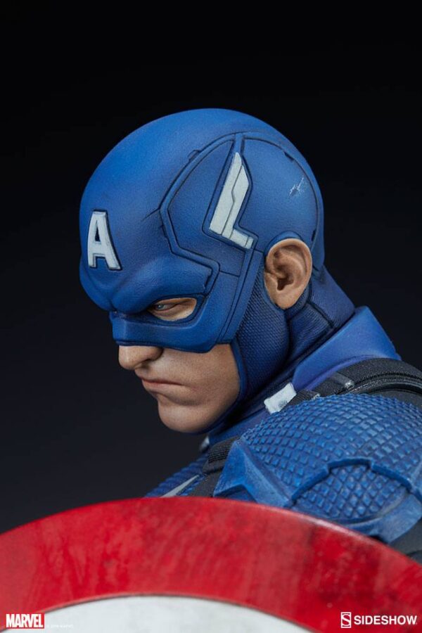 Descubre el apasionante mundo de Estatua Premium Format Captain America.