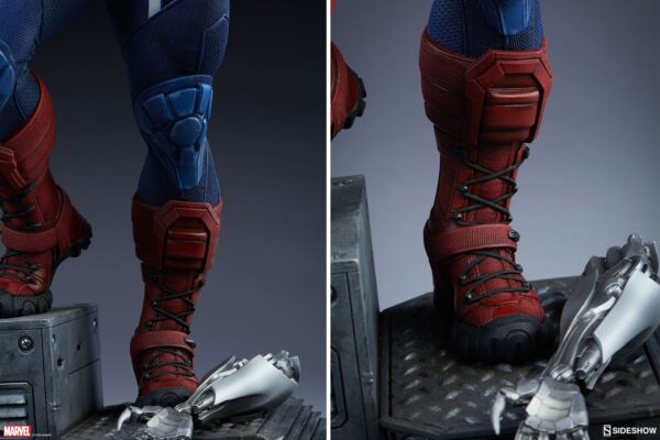 Descubre el apasionante mundo de Estatua Premium Format Captain America.