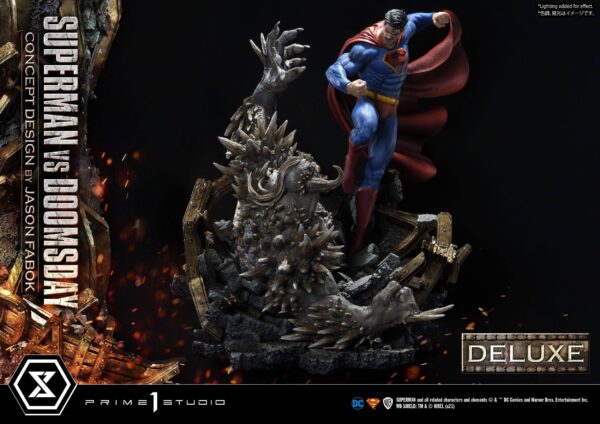 Descubre el apasionante mundo de Estatua Superman Vs Doomsday Deluxe Bonus.