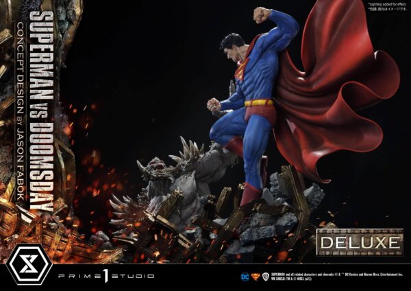 Descubre el apasionante mundo de Estatua Superman Vs Doomsday Deluxe Bonus.