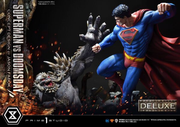 Descubre el apasionante mundo de Estatua Superman Vs Doomsday Deluxe Bonus.
