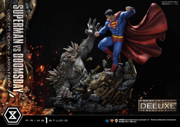 Descubre el apasionante mundo de Estatua Superman Vs Doomsday Deluxe Bonus.