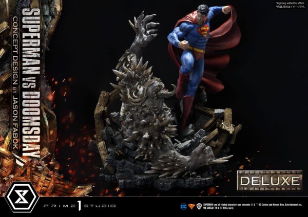 Descubre el apasionante mundo de Estatua Superman Vs Doomsday Deluxe Bonus.