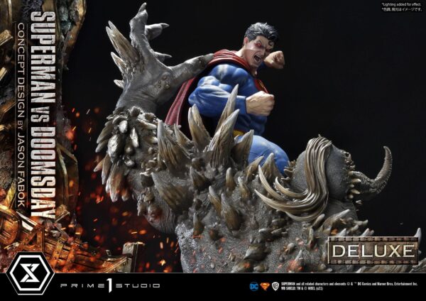 Descubre el apasionante mundo de Estatua Superman Vs Doomsday Deluxe Bonus.
