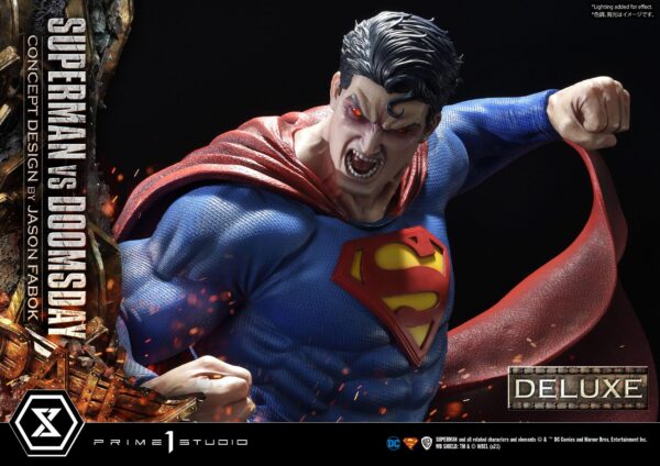 Descubre el apasionante mundo de Estatua Superman Vs Doomsday Deluxe Bonus.