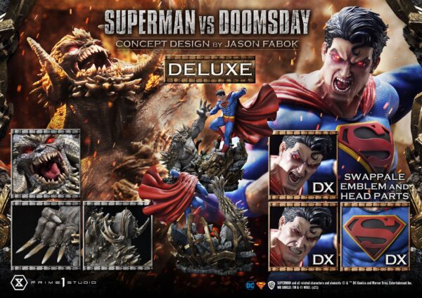 Descubre el apasionante mundo de Estatua Superman Vs Doomsday Deluxe Bonus.