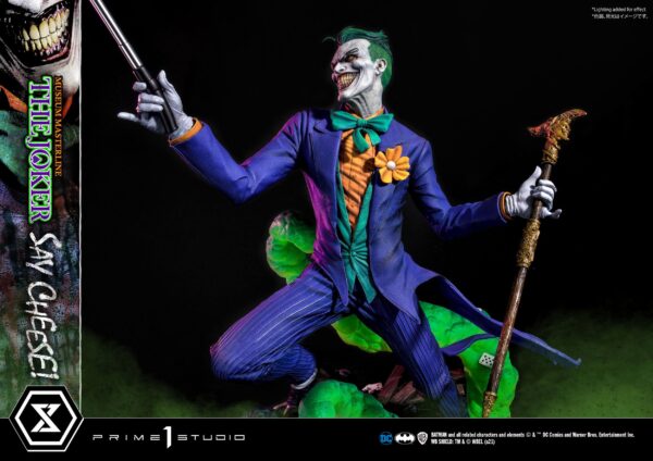 Descubre el apasionante mundo de Estatua The Joker Say Cheese.