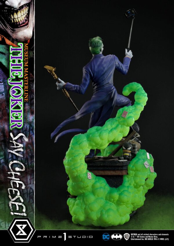 Descubre el apasionante mundo de Estatua The Joker Say Cheese.
