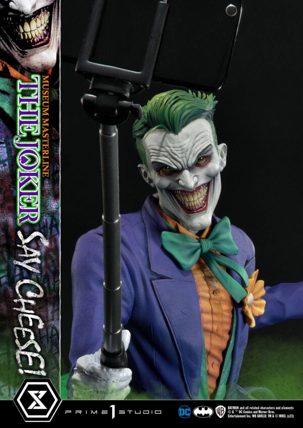 Descubre el apasionante mundo de Estatua The Joker Say Cheese.