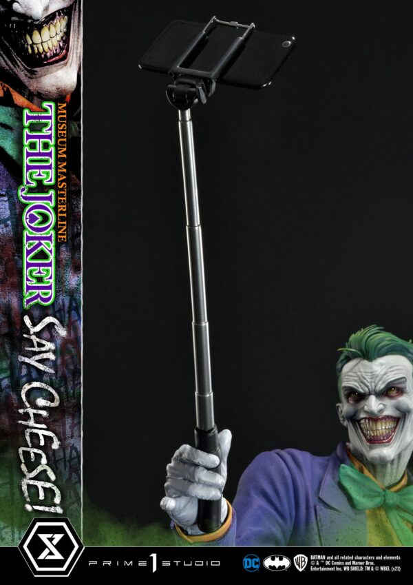 Descubre el apasionante mundo de Estatua The Joker Say Cheese.