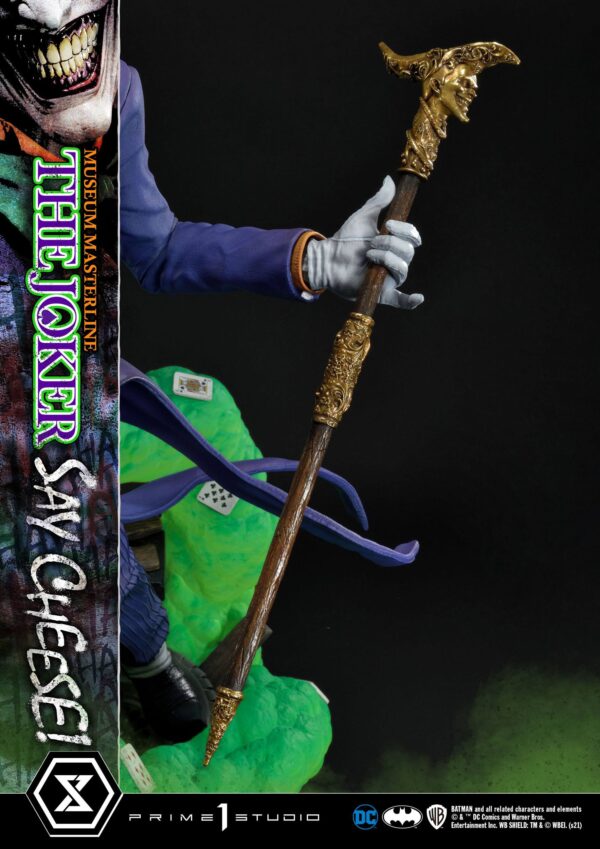 Descubre el apasionante mundo de Estatua The Joker Say Cheese.