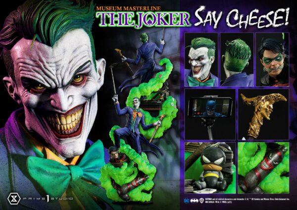 Descubre el apasionante mundo de Estatua The Joker Say Cheese.