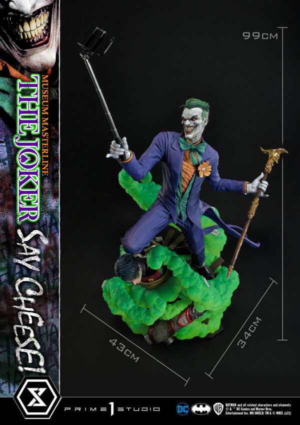 Descubre el apasionante mundo de Estatua The Joker Say Cheese.