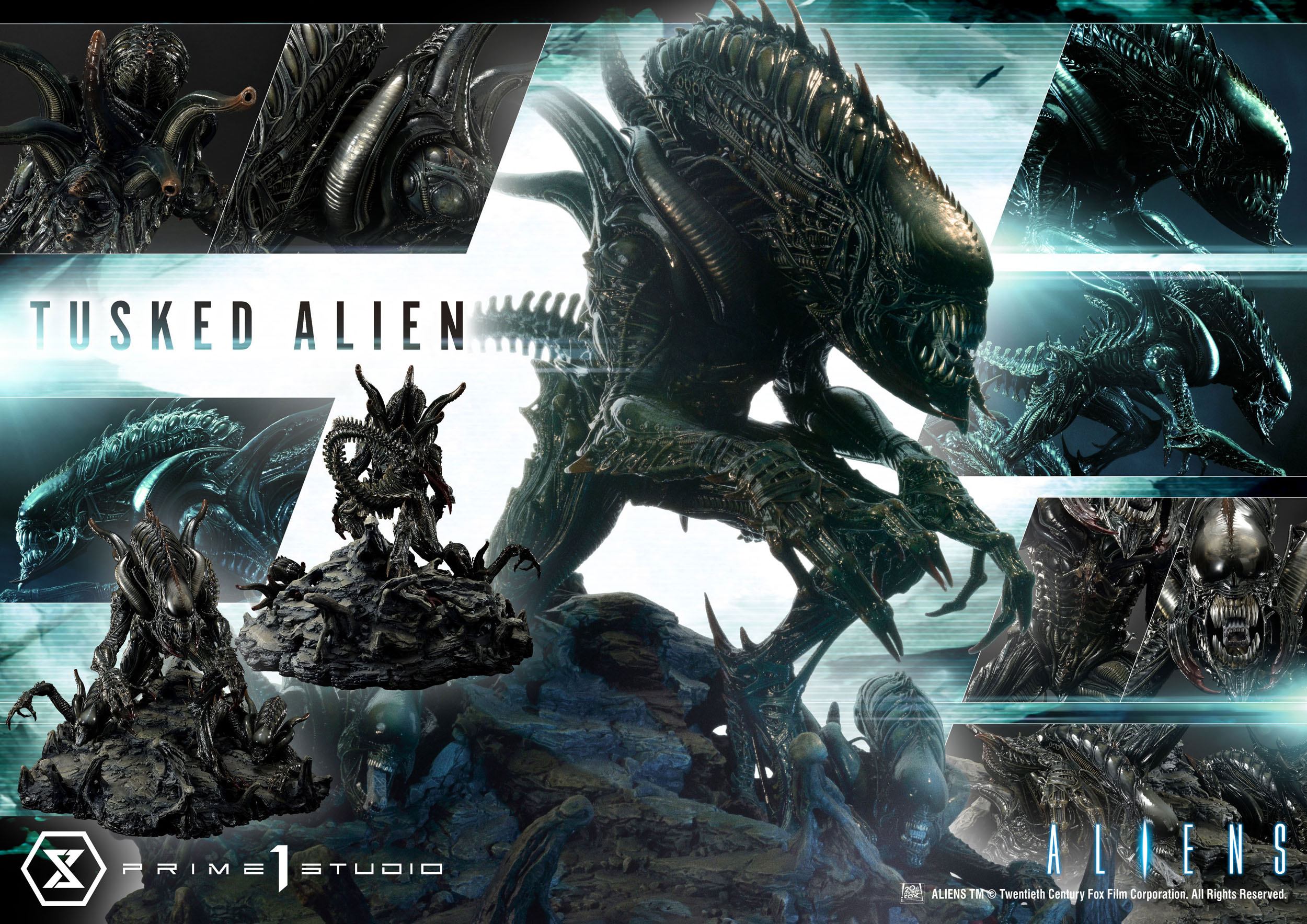 Descubre el apasionante mundo de Estatua Tusked Alien Bonus Version.