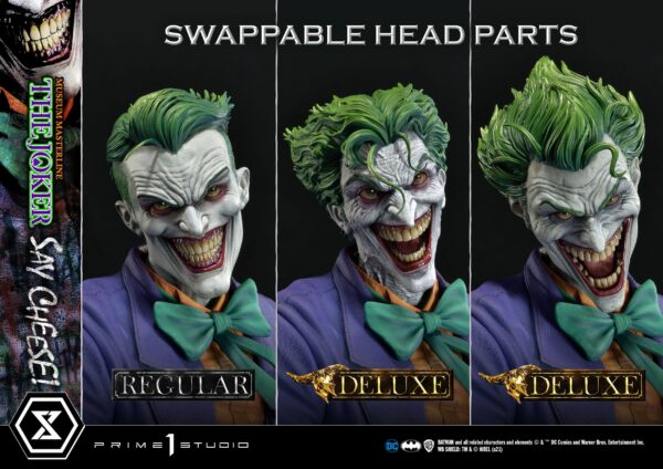 Descubre el apasionante mundo de Estatua The Joker Say Cheese Bonus.