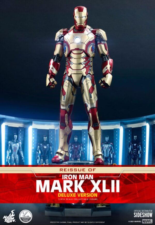 Descubre el apasionante mundo de Figura Iron Man Mark XLII Deluxe.